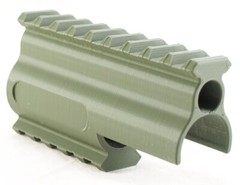 Crosman 2240 Grips Dual Rail Kit Right Hand Target Grip Picatinny 20mm OD Green