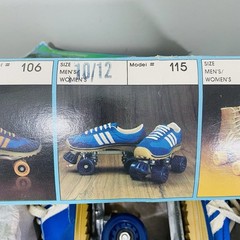 Vintage 70’s Nash Cruisers Roller Skates Blue Unisex Adults Men’s 10/Women’s 12
