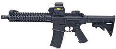 Crosman R1 Full Auto .177 Cal Air Rifle CO2 BB Gun + Red Dot Sight, BBs & 10 CO2