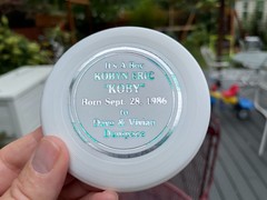 Dave Dunipace Birth MINI Disc Golf Frisbee #465 PDGA (Free Innova Pin) Wham-O