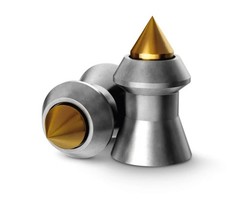 H&N Hornet Pointed Airgun Pellets, Brass Tip – .177 / .22 / .25 Caliber