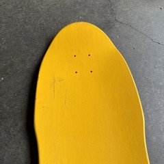 Yellow Vision Gator Skateboard Deck – Reissue – New !!! HTF See Pics