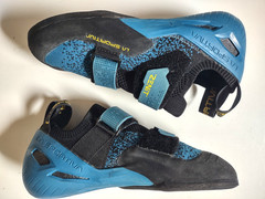 La Sportiva Zenit Climbing Shoes Mens Sz 8.5 Women’s Sz 9.5 EU 41 Neptune Blue