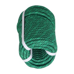 3/8 «x 100′ Black&Green Braided Polyester Arborist Rigging Rope Garden 3250lbs