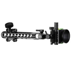 Compound Bow Sight 5Pin .019″ 4X 6X 8X Lens Adjustable Archery Hunt Target RH LH