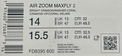 Nike Air Zoom Maxfly 2 Bright Crimson Lime Track Spikes Mens Size 14 FD8395-600