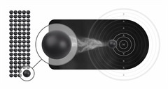 Wearable4U .50 Cal Reusable Black Rubber Balls for Paintball Gun 100 pack