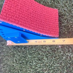 Starting Blocks Track and Field Sprint Pedal 32 In 6 Adjustable Angles Portable