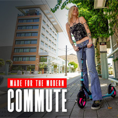 Madd Gear Kruzer 200mm Commuter Scooter Folding Teens & Adults Max Weight 220LBS