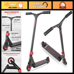 Stunt Scooter for Kids & Teens 6-12 Years – Beginner/Intermediate Freestyle BMX,