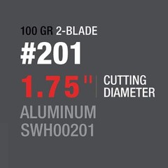 100 Grain 1.75-Inch Cut Broadhead (Set of 3), Large, Black