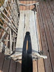 Vintage Bear Archery Black Panther Hunter Recurve Bow 52” 45/50# Right Handed
