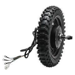 10in Hub Motor Wheel Assembly 48V 800W Electric Brushless Bike Scooter Buggy ATV