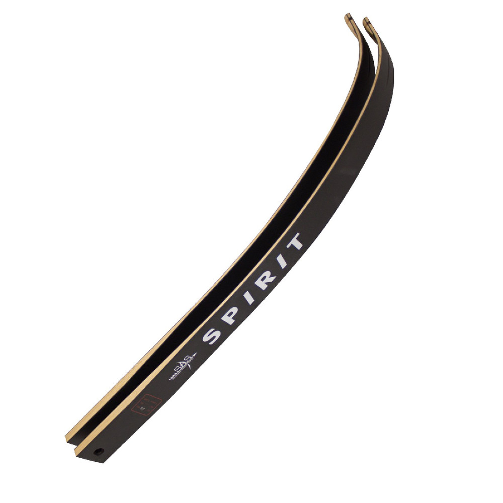 Sas Spirit 62 Take Down Recurve Bow Limb Only – Black Black 34 Lbs.