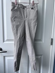 Ovation Girls Breeches Tan Size 12