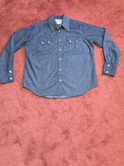 VTG / Modern Women WESTERN Shirt Lot (5) Small L/s Adobe Rose Rockmount ++ Vgc