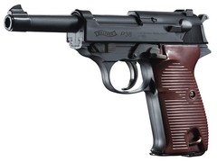 Umarex Walther P38 CO2 .177 Caliber Blowback Air Pistol 2252730 w/ BBs and CO2