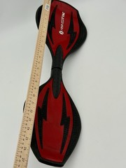 Razor RipStik Ripster 27” Caster Board Red Black 2 Wheel Skateboard Waveboard