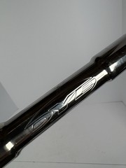DYE STAINLESS STEEL 18in BOOMSTICK BARREL- Unknown THREADS- PAINTBALL