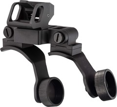 TRYBE Optics PVS-14 Dual Bridge Mounting System, Black, PVSDBMS Helmet Mount