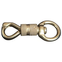 60AI 1″ x 4-1/4″ Western Horse Solid Brass Panic Snap – Heavy Duty Quick