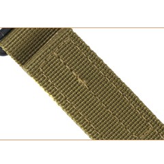 2 Pcs Tactical Webbing Belt Military Molle Key Hook Carabiner Buckle Strap Lot