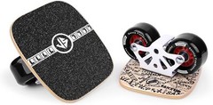 Freeskates,Skates with Split Skateboard Design, Aluminum Universal, Black