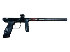 Used Shocker AMP Paintball Marker w/ Case – Dust Black/Polished Black