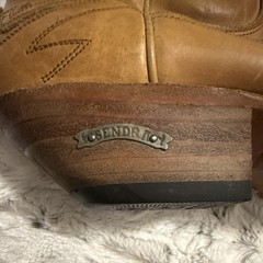 Sendra Tan Leather Western Cowboy Boots – US Size 9.5 Men’s Style Footwear