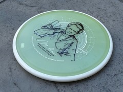 MVP Eclipse Glow Reactor Marie Curie Special Edition 176g Midrange Disc Golf
