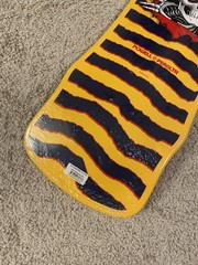 Powell Peralta 80s Reissue Ripper Skateboard Deck Gold Bones Brigade