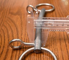 Fager, Anton Titanium Loose Baucher Boucher bit, 12.5cm/ 5.5”, $173