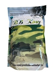 Airsoft BBs 0.20g – BB King 5000 Count, 5.95mm Premium Grade