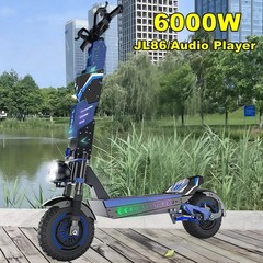 NFC APP 6000W High Power Electric Scooter 52 Miles Range, 45MPH 60V Music Player