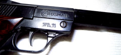 VINTAGE CROSMAN MODEL AIR PISTOL 454 .177 CAL. BB GUN READ!!!!