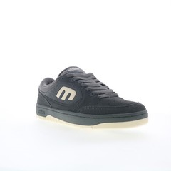 Etnies Loot 4101000584021 Mens Gray Leather Skate Inspired Sneakers Shoes