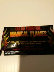 New Pack of 2 Firepit Colorful Color Your Fire Magical Flames, 25 Grams