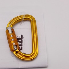 Petzl Triact Lock Lightweight D Shape Carabiner For Climbing And Mountaineering