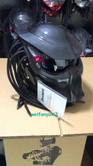Iron Blood Warrior Helmet Predator Mask Carbon Fibre Motorcycle Headgear Riding