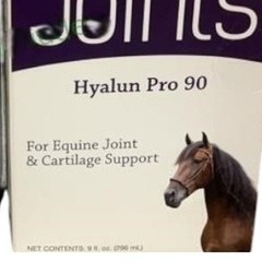 Hyalogic Hyalun PRO 90 – Equine Joints – 90 Days– 30mg Pure Hyaluronic Acid (HA)
