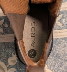 Ovation Aeros Zip Brown Calf Leather Paddock Boot Sz. 38 Womens 7-7.5 US