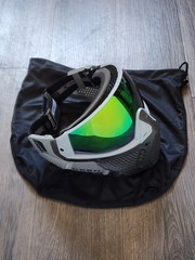 CRBN ZERO PRO GHOST Paintball Mask – Airsoft Goggles ‐ More Coverage