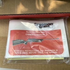 Crosman Air Rifle Model 262 A Sporter, New In Box, New Old Stock