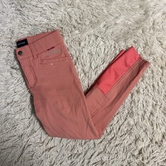 Child’s Large Pink B Vertigo Knee Patch Horseback Riding Breeches