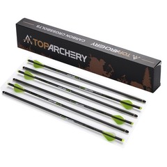 20″ 6/12pcs Crossbow Bolts Arrow Broadheads Archery Target Hunting Shooting