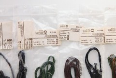 Recurve or Longbow Bow String: Pick ONE, various colors and sizes, NEW old stock