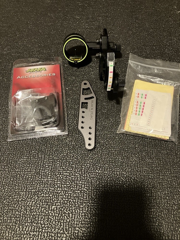 HHA Optimizer Lite Single Pin Bow Sight RH With Accessories