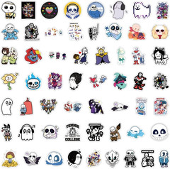 200Pcs Undertale Stickers – Waterproof Vinyl Cute Stickers for Water Bottles…