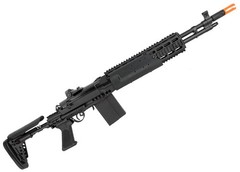 Airsoft AEG Rifle M-14A EBR Full Auto Metal 6mm BBs- 400 FPS W/300 RDS Magazine