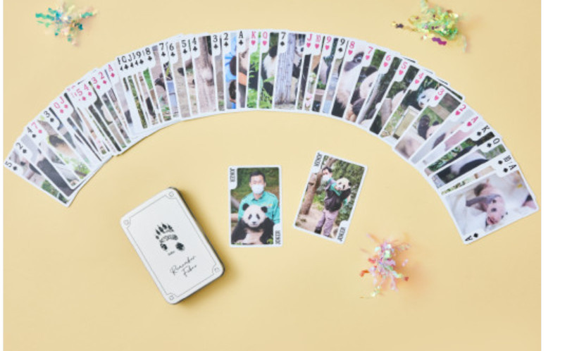 Korea Everland Baby Panda Fubao Trumpcard- 40 Sheets